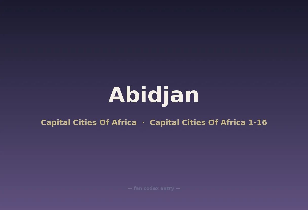Abidjan
