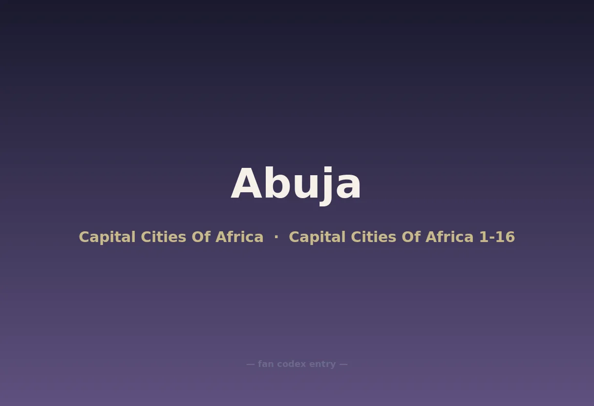Abuja