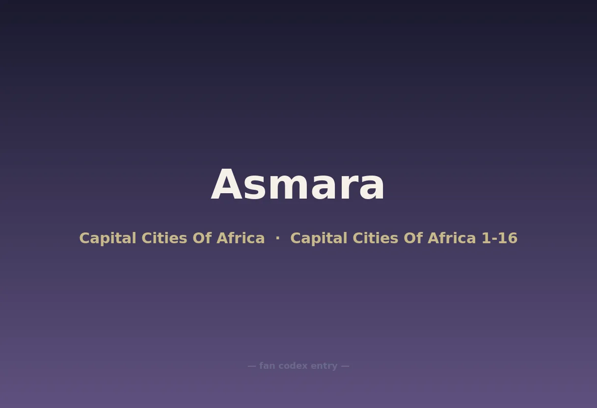 Asmara