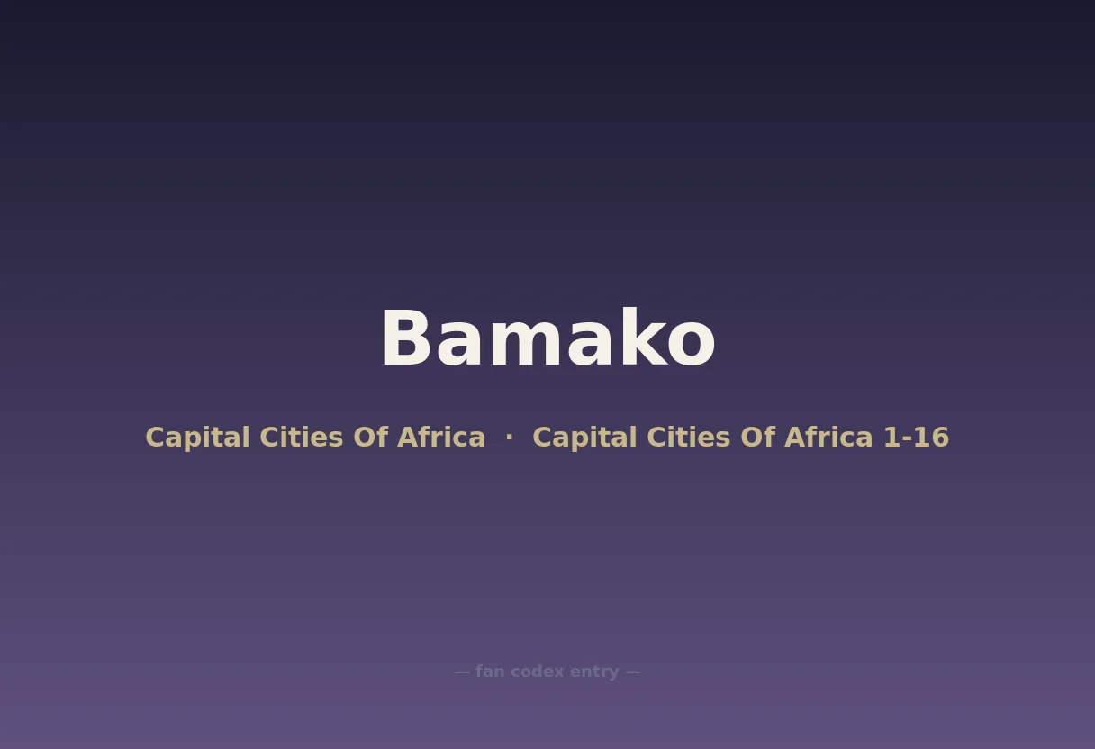 Bamako