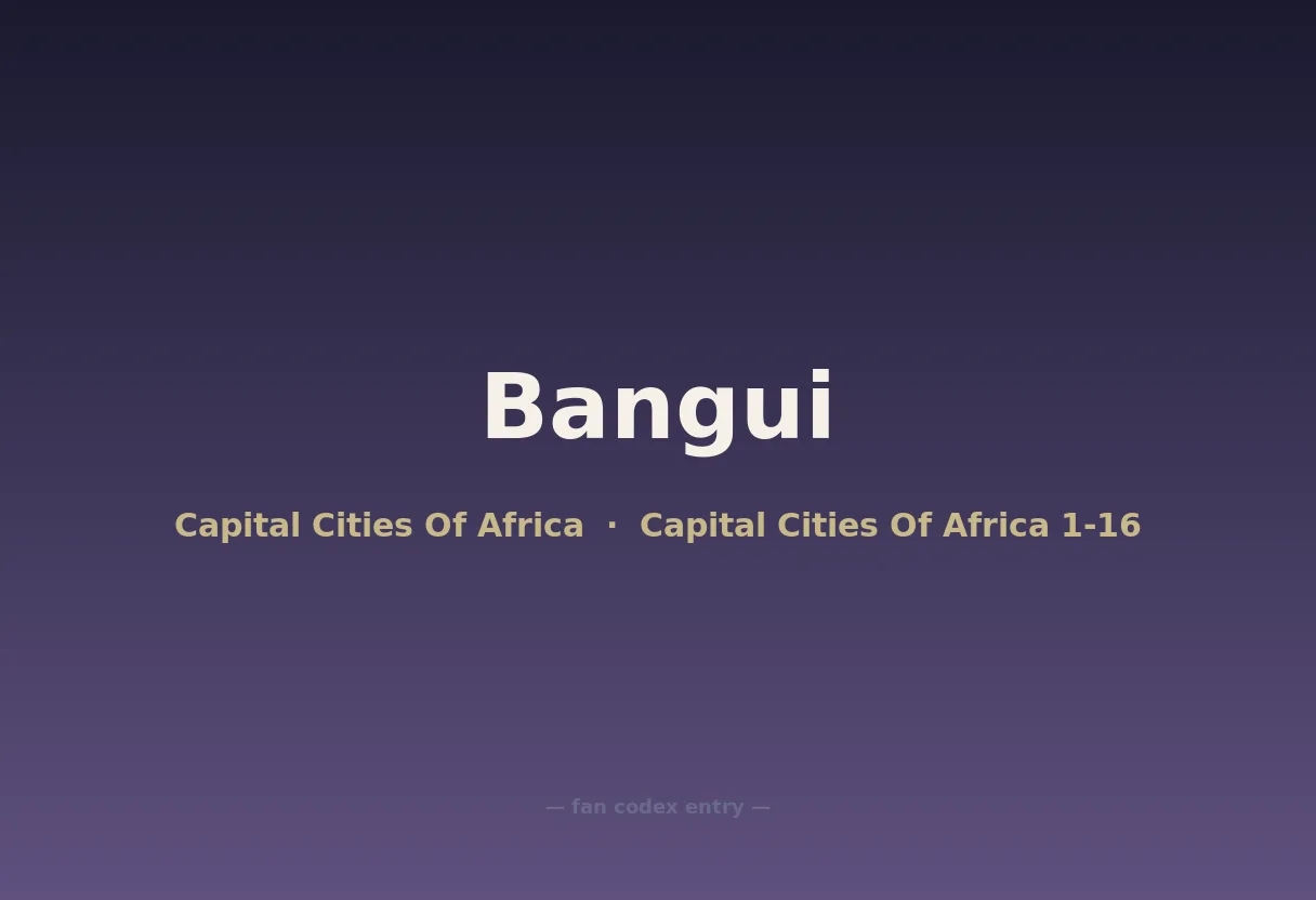 Bangui