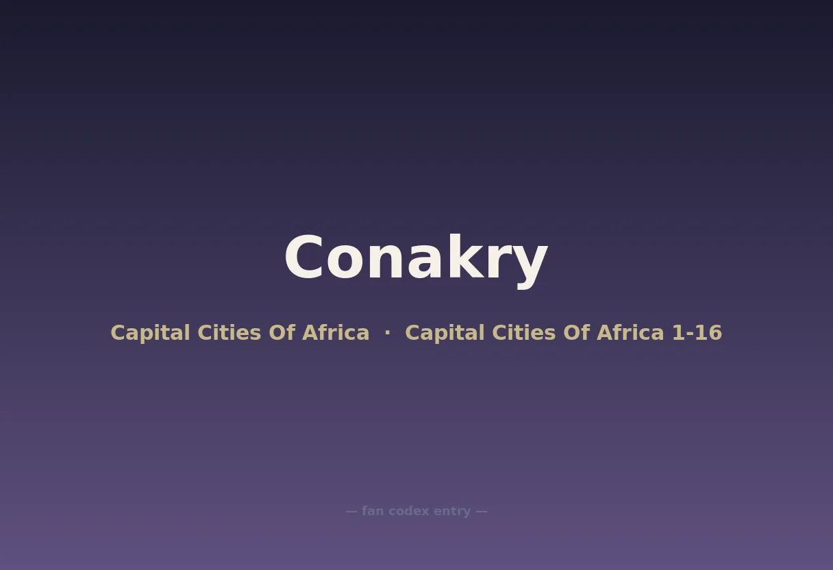 Conakry
